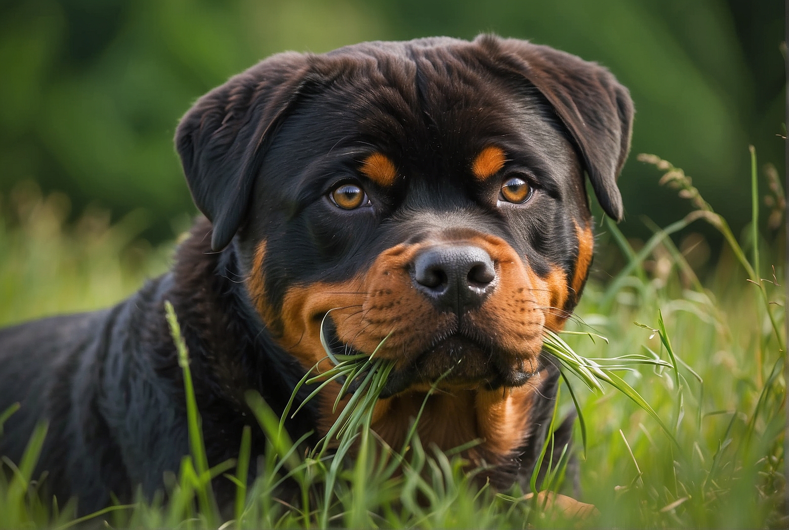 Why Do Rottweilers Eat Grass